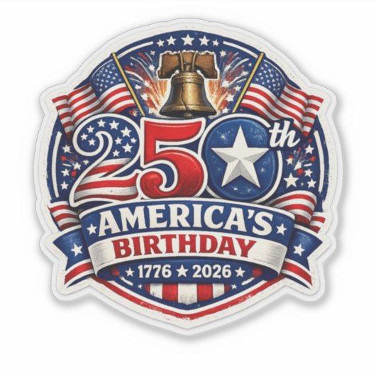 America 250 sticker (Voorkant)