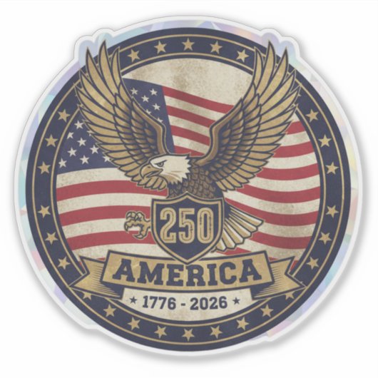 America 250  sticker (Voorkant)