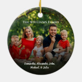 America 250 Verenigde Staten Patriotic Keepsake Gi Keramisch Ornament (Achterkant)