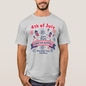 America 250 Viering Aanpasbaar T-shirt (Voorkant)