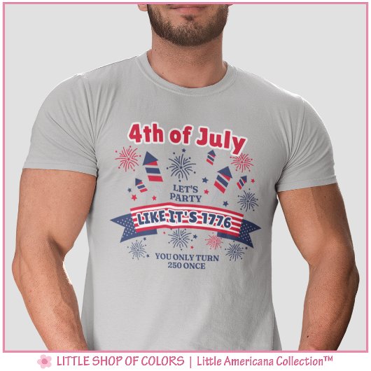 America 250 Viering Aanpasbaar T-shirt
