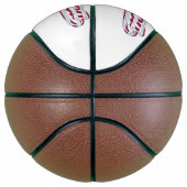 America 250 Vlag Script Semiquincentennial Design Basketbal (Rechts)