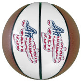 America 250 Vlag Script Semiquincentennial Design Basketbal (Verticaal)