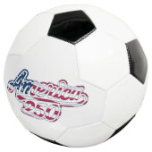 America 250 Vlag Script Semiquincentennial Design Voetbal (Drie kwart)