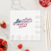 America 250 Vlag Script Semiquincentennial Ontwerp Servet (Insitu)