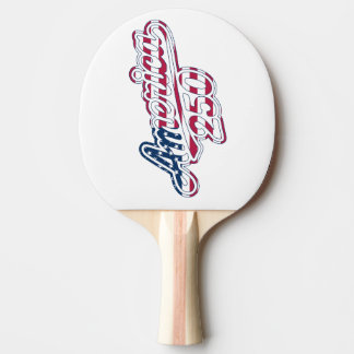America 250 Vlag Script Semiquincentennial Ontwerp Tafeltennisbatje
