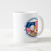 America 250 Year Anniversary Founding Fathers Grote Koffiekop (Voorkant rechts)