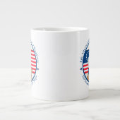 America 250 Year Anniversary Founding Fathers Grote Koffiekop (Voorkant)