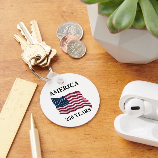 America 250 Years Flag Sleutelhanger (Bureau)