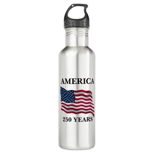 America 250 Years Flag Waterfles (Voorkant)