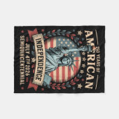 America 250th Anniversary 250 Years America  Fleece Deken (Voorkant (Horizontaal))