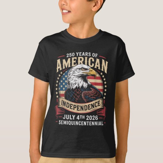 America 250th Anniversary Celebration 250 Years Am T-shirt (Voorkant)