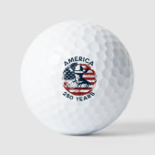 America 250th Anniversary Cowboy 1776-2026 Golfballen (Voorkant)