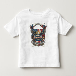 America 250th Anniversary Patriotic 1776 Freedom  Kinder Shirts
