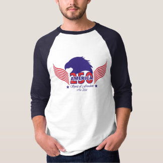 America 250th-Spirit of Freedom-Editable Back Text T-shirt