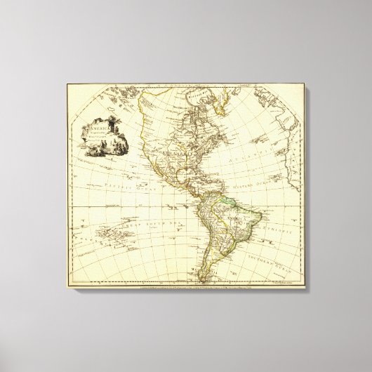 America 3 canvas afdruk (Voorkant)