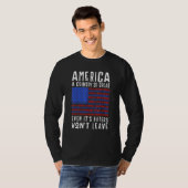 America a country so great even it s Haters won le T-shirt (Voorkant volledig)