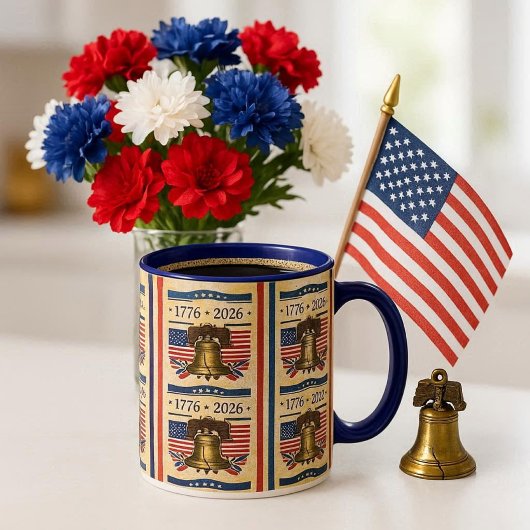 America Anniversary 250 Years Keepsake Mok
