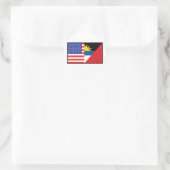America Antiqua Barbuda Ronde Sticker (Tas)