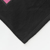 America Back Daddy's Home Grappig Roze Donald Trum Fleece Deken (Hoek)