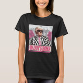 America Back Daddy's Home Grappig Roze Donald Trum T-shirt (Voorkant)