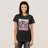 America Back Daddy's Home Grappig Roze Donald Trum T-shirt (Voorkant volledig)