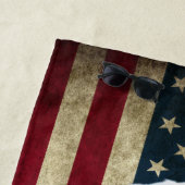 AMERICA BALD EAGLE Beach Towel Strandlaken (In situ)