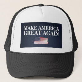 America Cap Trucker Pet