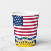 AMERICA COLUMBIA PAPIEREN BEKERS (Achterkant)
