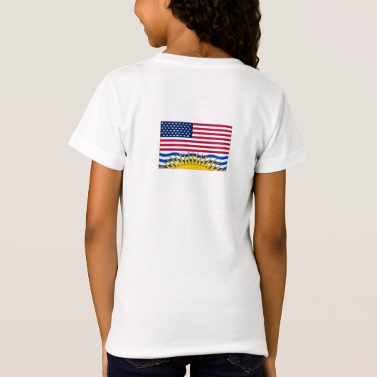 AMERICA COLUMBIA T-SHIRT (Achterkant)