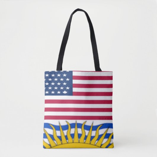 AMERICA COLUMBIA TOTE BAG (Voorkant)