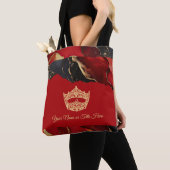 America Crown Ink Marble Canvas tas (Dichtbij)