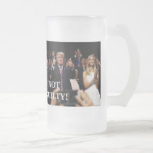 AMERICA DONALD TRUMP NOT GUILTY! 3 GLASS DESIGN 