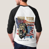 AMERICA Eagle T-Shirt – Bold Patriotic Style (Achterkant)