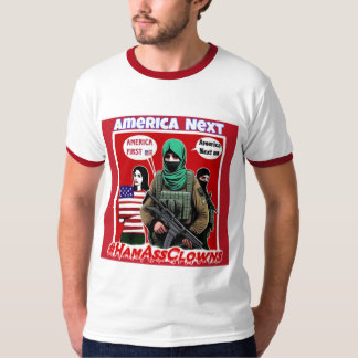 America First/America Next meme T-shirt