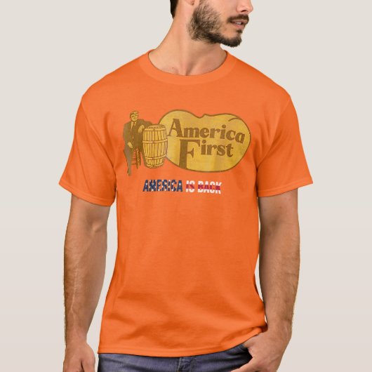 America First Barrel T-shirt (Voorkant)