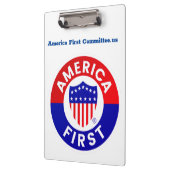 America First Comité Clip Board Klembord (Links)