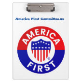 America First Comité Clip Board Klembord (Voorkant)