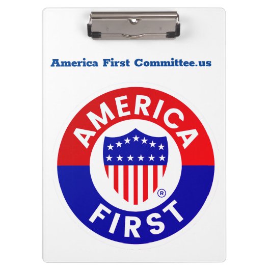 America First Comité Clip Board Klembord (Voorkant)