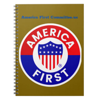 America First Committee Spiral Photo Notitieboek