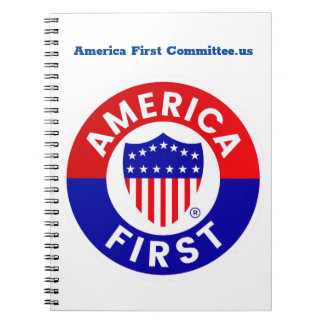 America First Committee Spiral Photo Notitieboek