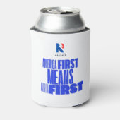 America First Koozie (Blikje Achterkant)
