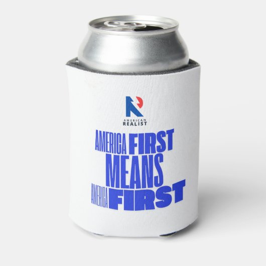 America First Koozie (Blikje Achterkant)