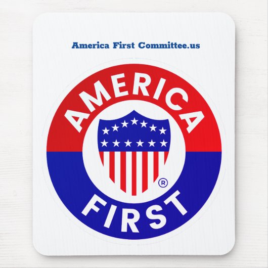 America First Mousepad Muismat (Voorkant)