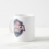 America First - Mug Koffiemok (Voorkant links)