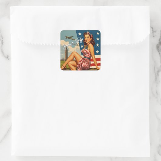America First Pin Up Stickers (Tas)