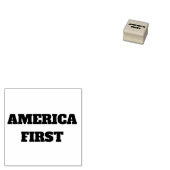 AMERICA FIRST STAMP RUBBERSTEMPEL (Gestempeld)