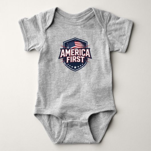 America First - T-Shirt (Voorkant)