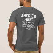America First T-Shirt (Achterkant)