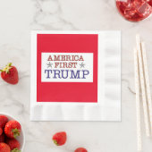 America First Trump Napkins Servet (Insitu)